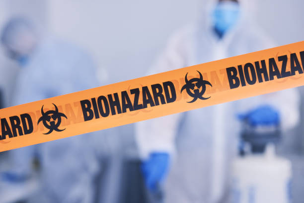 Professional Biohazard Cleanup technician working in Winton, CA